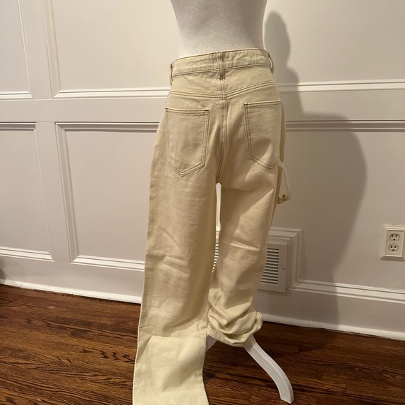 Princess Polly Miami Vice-Like Pants in Cream | Size 4 - Picture 3 of 6